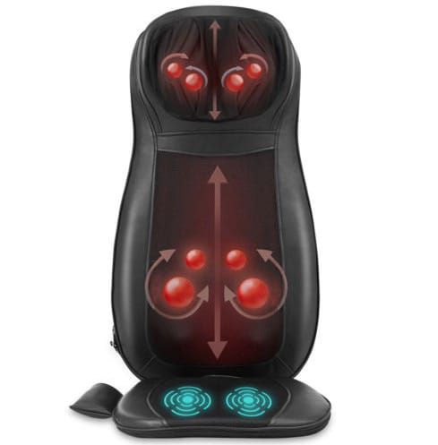 Costway Massagesitzauflage mit 3D rotierenden Massageköpfen für 76,49€ (statt 90€)