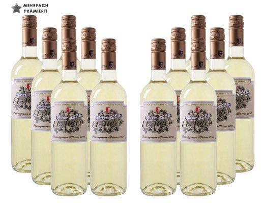 Weinvorteil: mehrere 12er Weinpakete ab 39,96€ inkl. Versand