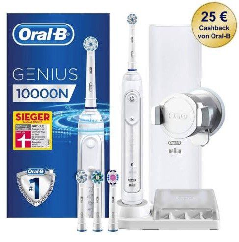 Media Markt Oral B Zahnbürsten mit bis 30€ Sofortrabatt   z.B. ORAL B Genius 10000N für 89€ (statt 125€)