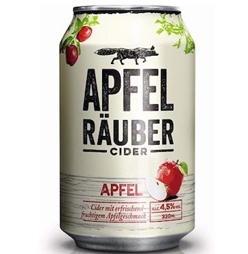 🍎 24x Apfel Räuber Cider je 0,33L Dose ab 17€ (statt 21€)