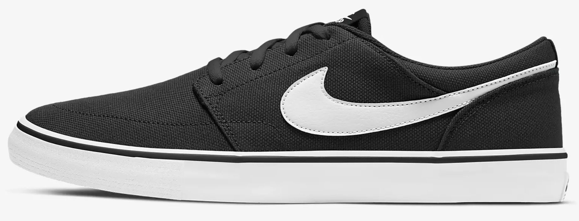 Nike SB Solarsoft Portmore II Herren Skateboardschuh aus Segeltuch für 36,73€ (statt 75€)