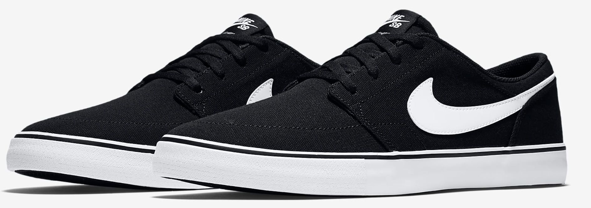 Nike SB Solarsoft Portmore II Herren Skateboardschuh aus Segeltuch für 36,73€ (statt 75€)