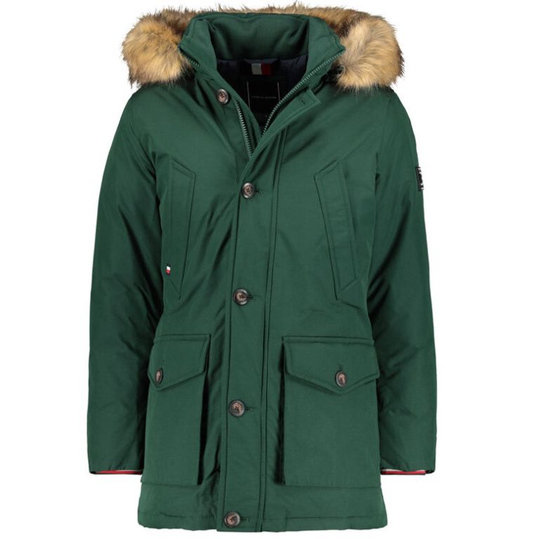 Tommy Hilfiger Herren Daunen Parka Hampton Down für 166,72€ (statt 200€)   M, L, XL