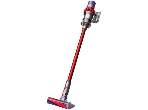 DYSON Cyclone V10 Fluffy Stielsauger in Rot für 299€ (statt neu 449€)   refurbished mit 1 Jahr Garantie