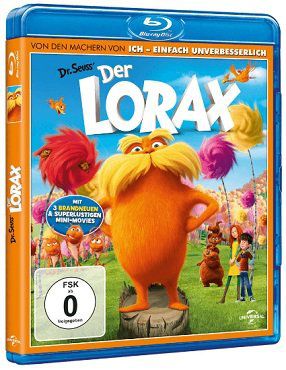 Der Lorax als Blu ray für 5€ (statt 7€)