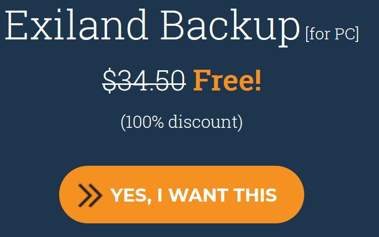 Exiland Backup (Lifetime Lizenz, Windows) gratis