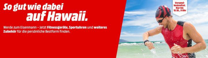 Media Markt Hawaii Aktion: günstige Fitness Geräte & Zubehör   z.B. CHRISTOPEIT AX 7 Crosstrainer für 249€