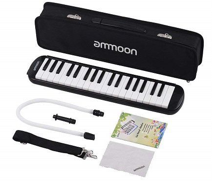 ammoon Melodica mit 37 Tasten für Anfänger für 23,49€ (statt 47€)