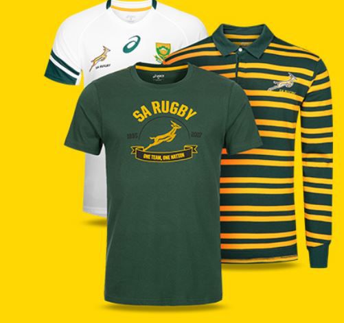 ASICS Südafrika Springboks Herren Rugby PoloShirts ab 18,99€ (statt 30€)