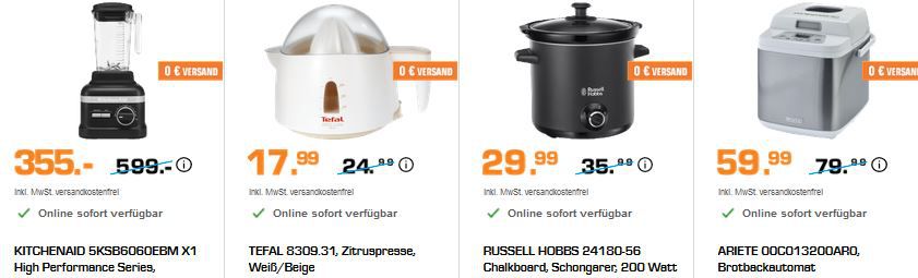 Saturn Weekend Sale: günstige TVs, Fitness  Haushalts und Gaming Artikel