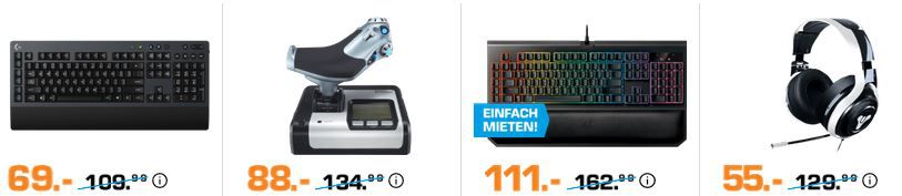 Saturn Weekend Sale: günstige TVs, Fitness  Haushalts und Gaming Artikel