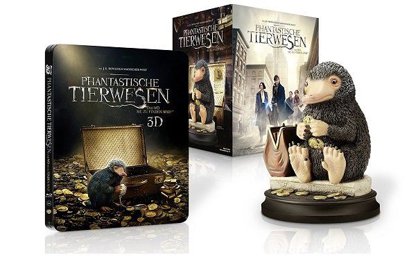 Phantastische Tierwesen und wo sie zu finden sind als Collectors Edtion (3D Blu ray) für 89€ (statt 131€)