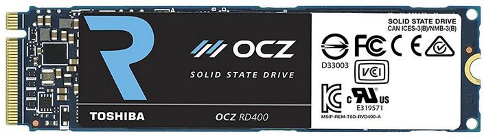 Toshiba OCZ RD400   500GB SSD M.2 (PCIe 3.0 x4) ab 105,89 (statt 129€)