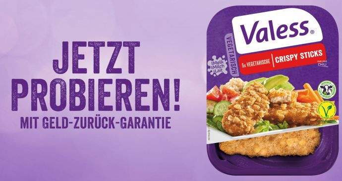 Valess Crispy Sticks kostenlos testen