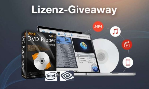 WinX DVD Ripper Platinum (Lifetime Lizenz, Windows) kostenlos