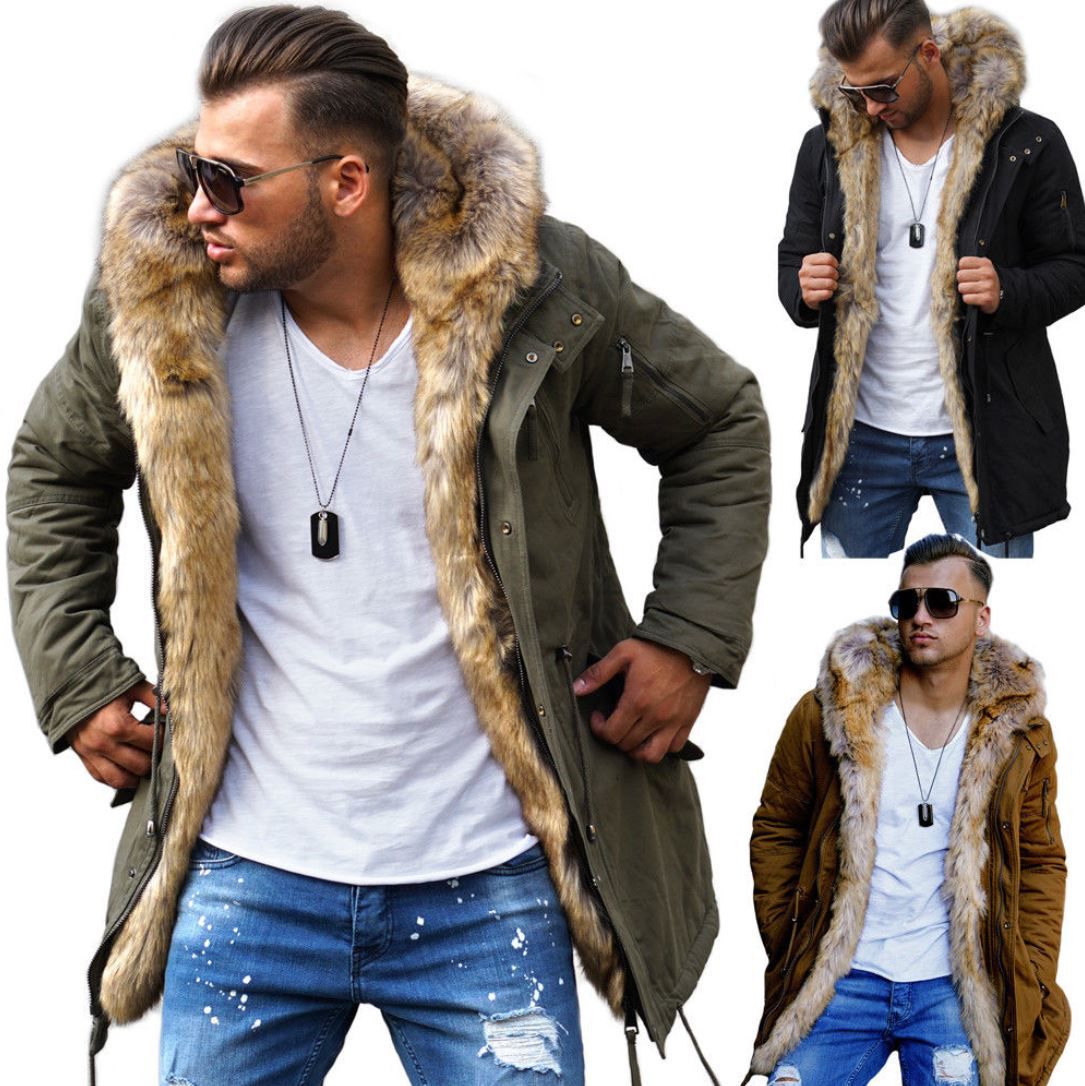 BEHYPE Herren Winter long Parka für 79,95€ (statt 100€)