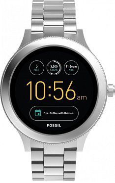 FOSSIL FTW6003 Q Venture Smartwatch aus Edelstahl für 108,16€ (statt 145€)