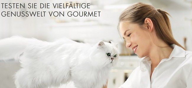 Purina Gourmet: Zwei Katzenfutter Proben gratis anfordern