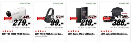 Media Markt Mega Marken Sparen: günstige Artikel von LG, Beats und Sony