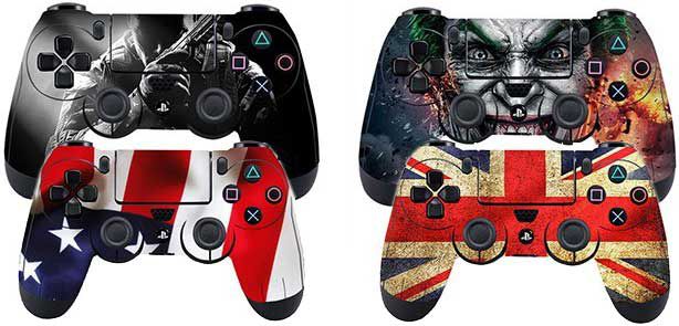 PS 4 Controller Skins in versch. Designs für je 1,21€