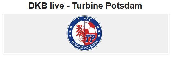 Gratis Tickets Turbine Potsdam vs. FC Bayern (Frauenfußball) am 21.10.2018 für DKB Kunden