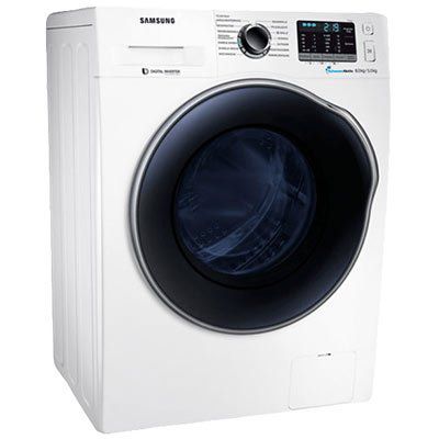 SAMSUNG WD81J5A00AW/EG   Waschtrockner (8 kg/5 kg, 1400 U/Min., A) für 649€ (statt 772€)