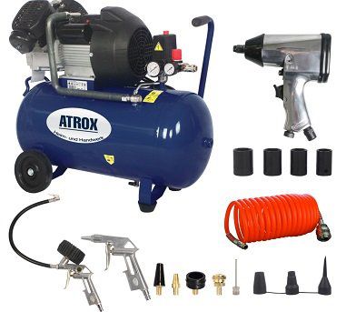 Atrox AY676 Doppelzylinder Kompressor Set für 189,95€ (statt 280€)