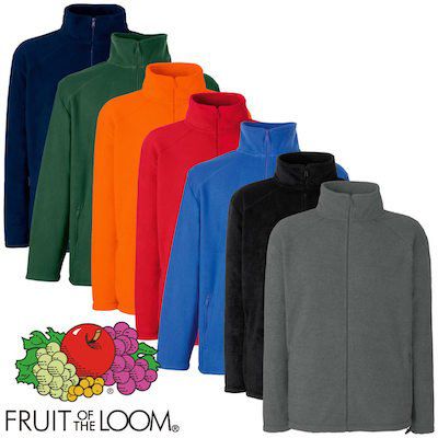 Fruit of the Loom Full Zip Fleecejacke für 12,83€ (statt 19€)