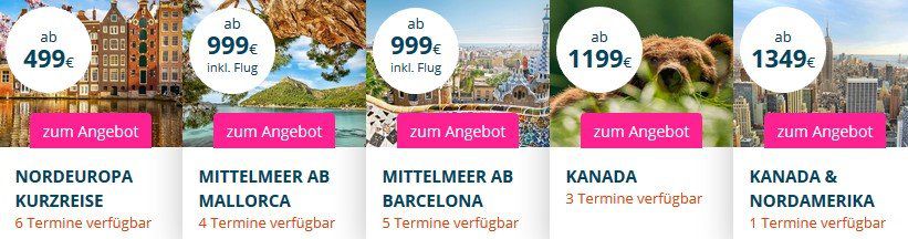 AIDA Cyber Days: Angebote bereits ab 499€ p.P. inkl. Flug