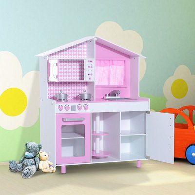 HOMCOM Spielküche mit Fenster für 79,92€ (statt 100€)