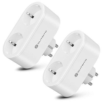 2er Pack: NX SP202   WLAN Doppelsteckdosen für 25,19€ (statt 36€)