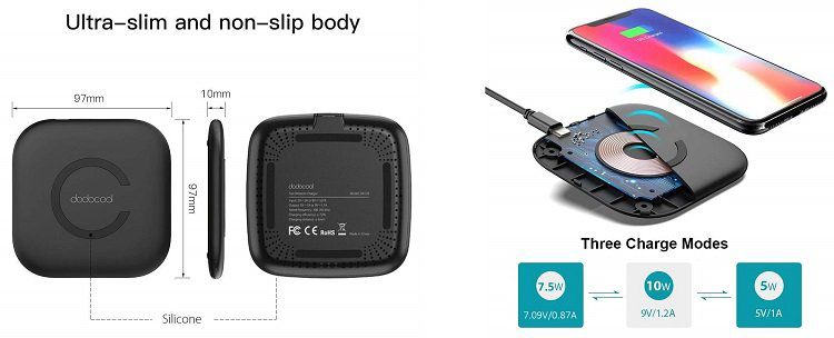 dodocool 10W Qi Ladegerät für 9,97€ (statt 14€)