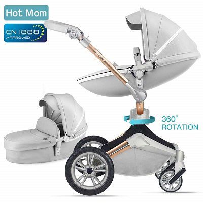 Hot Mom Kombikinderwagen mit Buggy & Babywanne für 374€ (statt 399€)
