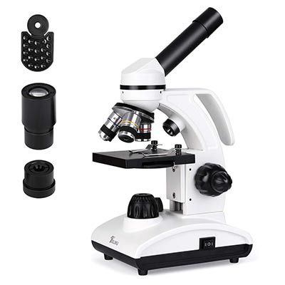Telmu XSP 75   Mikroskop mit 40x   1000x Vergrößerung für 59,40€ (statt ~75€)