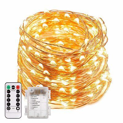 Ecowho LED Lichterkette mit 200 LEDs für 6,49€ (statt 17€)   Prime