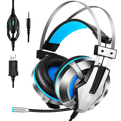 EKSA E800   Gaming Headset für 7,49€   Prime