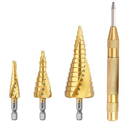 Tacklife PSD3   3 tlg. Stufenbohrer Set mit Spiralnut für 10,99€   Prime