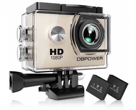 DBPOWER SJ4000 wasserdichte Actioncamera mit 1080p für 19,49€ (statt 30€)
