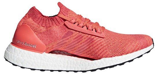 adidas UltraBoost X Damen Laufschuhe in Trasca/White für 50,10€ (statt 71€)