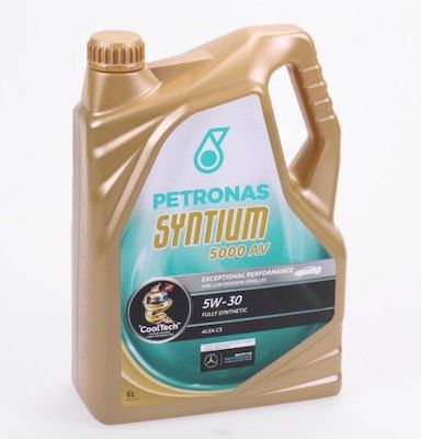 5L Petronas Syntium 5000 AV 5W 30 vollsynthetisches Motoröl für 23,49€ (statt 30€)