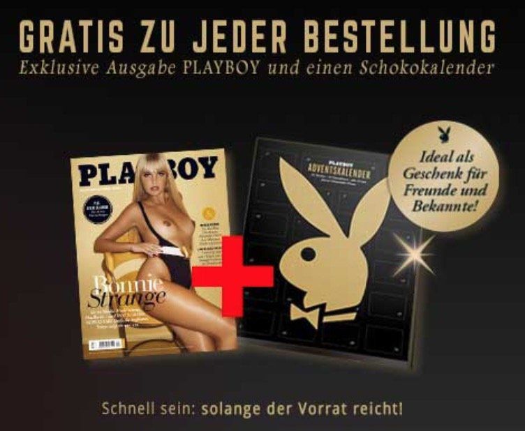 UE Boom 2 Speaker + Playboy Adventskalender + Playboy Ausgabe für 79€