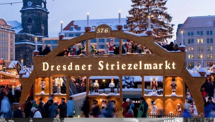 Dresdner Striezelmarkt mit 11 Striezeltaler Taschengeld (Wert 11€) inkl. 1 Nacht im 3 Sterne Hotel inkl. Frühstück ab 39€ p.P.