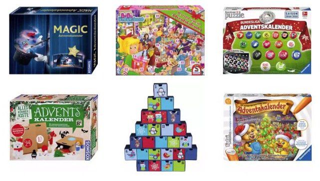 Adventskalender Angebote in der Übersicht   jetzt noch schnell Last Minute Deals sichern