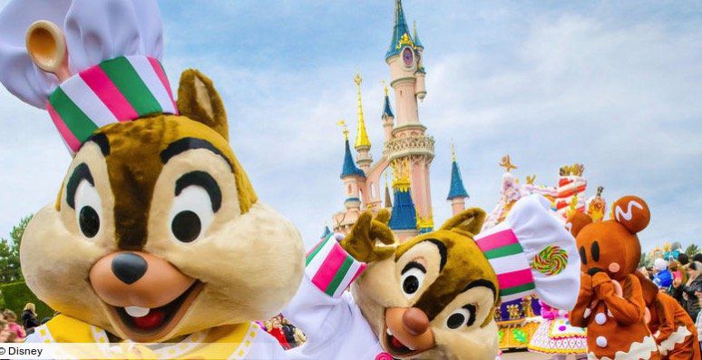 Disneyland Paris Reisegutschein für 2 Personen inkl. 1 ÜN im 4* Hotel inkl. Frühstück für 198€