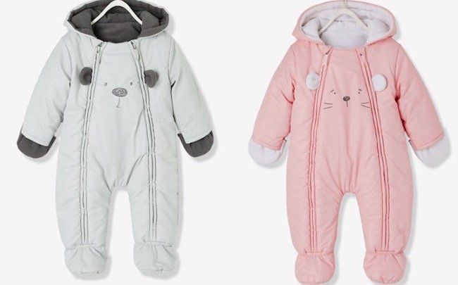 Vertbaudet warmer Baby Overall mit Fleecefutter für 14,95€ (statt 43€)