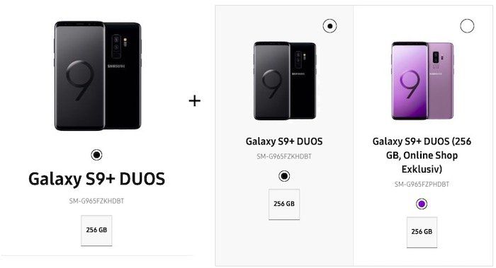 Knaller! 2x Samsung Galaxy S9 256GB für 949€ (statt 1.338€) oder 2x Samsung Galaxy S9+ 256GB für 1.049€ (statt 1.598€)