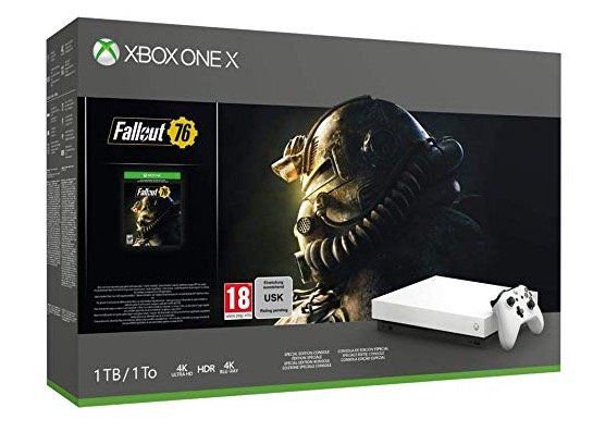 Xbox One X 1TB Konsole + Fallout 76 für 359€ (statt 399€)