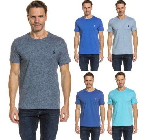 Ralph Lauren T Shirts mit Rundhals in Custom Fit für je 17,99€ (statt 30€)