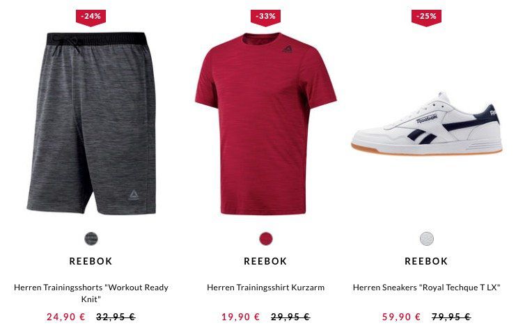 engelhorn mit 20% Rabatt auf Reebok   z.B. Herren Sneakers Royal Connect ab 39,92€ (statt 50€)