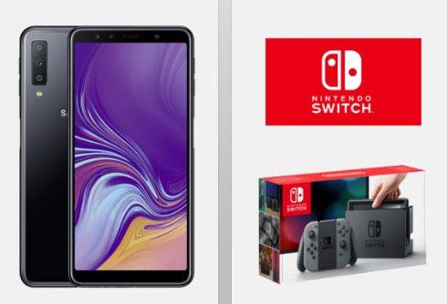 Samsung Galaxy A7 (2018) + Nintendo Switch für 4,95€ (oder PS4 Pro für 59,95€) + Vodafone Allnet Flat mit 5GB LTE für 36,99€ mtl. ?